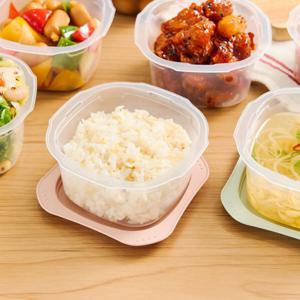냉동밥 냉동국 전자렌지용 국산 보관용기 300ml 10개 마켓 최저가 행사중