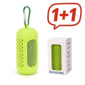 1+1 슬기로운 운동 생활 땀 닦고 시원해지는 마법 초경량 쿨타월 + 카라비너 포켓 케이스 쿨~~