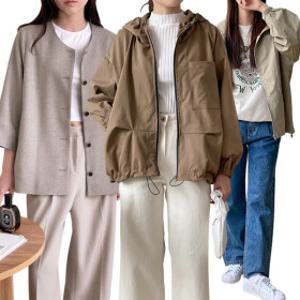 봄신상 국내제작 빅사이즈여성자켓 마마걸 야상/베스트/점퍼/가디건 큰사이즈 중년여성의류 77~110