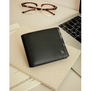 25SS 스테디셀러 블랙 체크배색 소가죽 반지갑 WUWA5E860BK