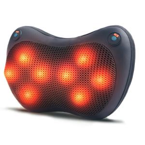 쿠션 목 어깨 안마기 온열 지압 종아리 허리 발 마사지기 OMS-SLD