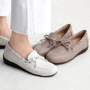 슈다방 소가죽 엄마 중년 신발 지쎄 수제화 여성 로퍼 단화