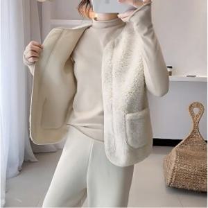 뽀글이 양털 조끼 여성 후리스 베스트 겨울 양털조끼 롱 덤블 김장 리버서블 레이어드 봄