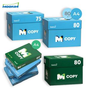 엠카피 M Copy 데일리 복사용지 A4용지 블루 75g 80g 그린 80g 2500매 가격할인 진행중