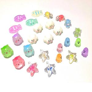 LED 파츠 반짝이는 악세사리 세트