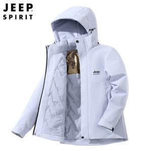 지프스피릿 JEEP SPIRIT 남녀공용 겨울 후드 패딩 아웃도어 그래핀 캠핑패딩점퍼 25609