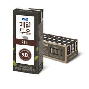 매일두유 고단백 저당 검은콩 190ml x 24팩 식물성 단백질