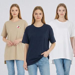 보니스팍스 여성 라운드 반팔티 5종 세트