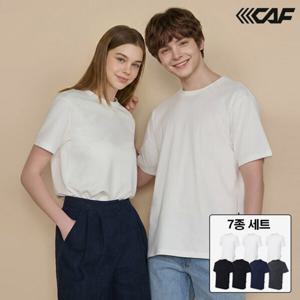 르까프 남여공용 1 WEEK 데일리 티셔츠 7종 세트