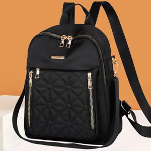 퀼팅 백팩 여성 백팩 대용량 물뿌림 방지 여행 가방