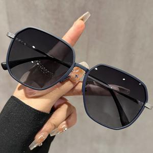 신상 유행 패션 선글라스 남녀공용 빈티지 오버사이즈 선글라스