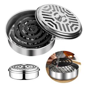 (무료배송) 스틸 모기향 거치대 케이스 휴대용 연소기 홀더 캠핑용품