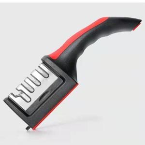 멀티칼갈이4단 텅스텐 세라믹 칼연마기 샤프너   레드 1개