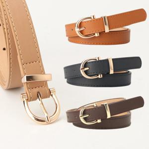 여성 벨트 정장 캐주얼 슬림 가죽 허리띠 104cm길이 OFS-BLT2