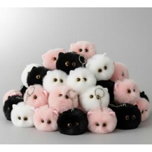 고양이 인형 키링 키홀더 3개 세트