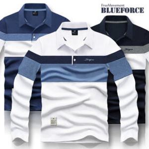 디아트 긴팔 카라티 단체복 남자옷 커플티