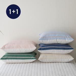 베개커버 1+1 / 1장배송 / 베개솜 봄 여름 사계절 가을 겨울 시어서커 극세사 순면 방수 40X60 50X70