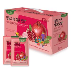 냉장고속 작은텃밭 석류즙 NFC 착즙원액 30포 70ml 석류 착즙100% / HACCP인증