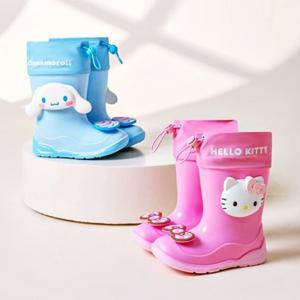 시나모롤 헬로키티 3D 레인부츠 유치원 초등 어린이 아동 유아동 키즈 주니어 유아 장화 우장화 우화 신발