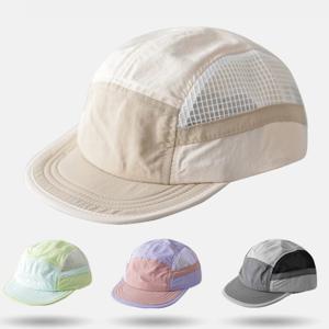 J2K 경량 쿨 메쉬모자 남녀공용 숏챙 숏캡 러닝 마라톤 볼캡 모자 운동용품