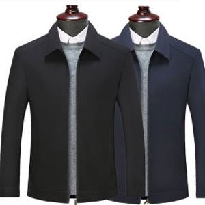 2컬러 댄디 남성 패션 카라짚업 정장 자켓 바람막이 점퍼