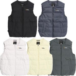 2025 FW 내셔널지오그래픽 헤론 U넥 경량 구스다운 베스트 남여 공용 패딩 조끼