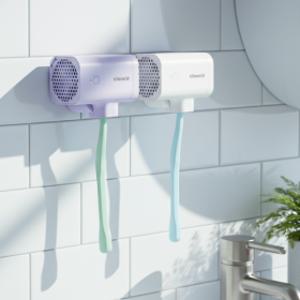 인스타 핫템) 클린디 휴대용 무선 칫솔살균기 윈디 CL-403 1인용 욕실 UV-C LED 바람 건조기