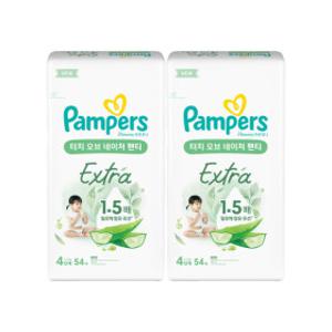 (한정수량 특가) 팸퍼스 아르모니 터치 오브 네이처 엑스트라 팬티형 기저귀 4단계 108매 _(23년 말 생산분)