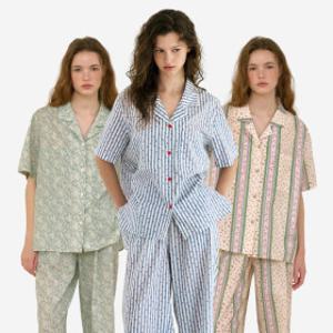 울랄라파자마 베이직라인 신상 반팔 긴바지 M/L사이즈 11종 여성페어 잠옷 모음전 /무료배송