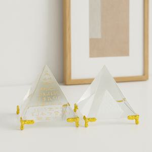 포메스 고급크리스탈 피라미드 개업/집들이 선물 히란야에너지