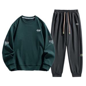 지프스피릿 JEEP SPIRIT 남녀 공용 봄 후드 티셔츠 트레이닝복 세트 남자 레저 트레이닝 운동복 23220