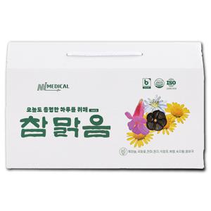 참맑음 80ml x 30포 흑마늘 국화꽃 천마 원지 석창포 복령 숙지황 씀바귀 맑은 머리 총명하게 신상품