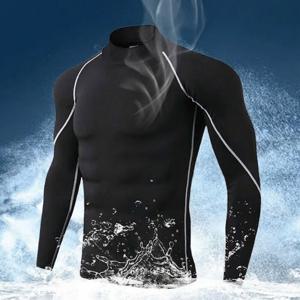 남성 긴팔 래쉬가드 빅사이즈 운동복상의 자전거 골프 등산 스포츠 티셔츠