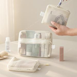 AROK 메쉬 파우치 3종세트/여행용/휴대용/세면 정리 /정품 당일발송