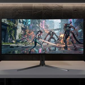크래프티스 CR40WU60C 101cm(40인치) 5K LG NANO IPS 패널 WUHD 울트라 와이드 커브드 모니터