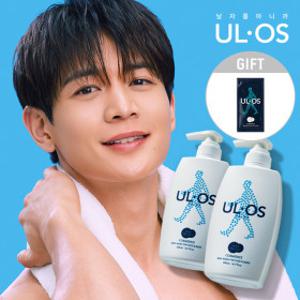 우르오스 스킨바디 올인원 바디페이스 바디클렌저 바디워시 500ml x 2  + 샴푸 샤쉐 1개 증정