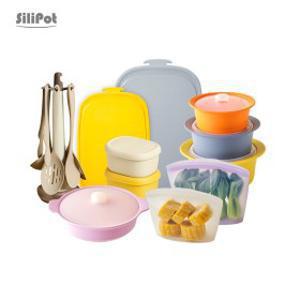 국가대표 실리콘 실리팟 지퍼백 3종세트 외 74종 밀폐용기 집게 주걱