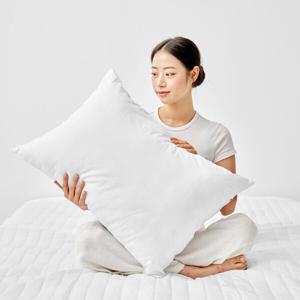 (베개솜 1+1 특가/무배)봄 솜빵빵 폭신 국내산 지퍼형 베개솜 계절 경추베게솜 배게솜 베개커버 선물용