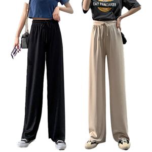 여성 여름바지 냉장고바지 밴딩 쿨바지 M~XL 스판 아이스 와이드 팬츠 OFDJ-PNT12