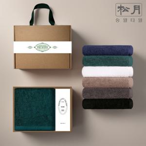 송월타올 프리미엄 호텔타올 200g 1p  핸드크림 1p 리빙 선물세트 고급 프리미엄 40수타올+핸드크림
