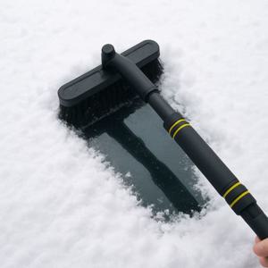 자동차 차량용 눈 빗자루 성에제거 스크래퍼 스노우 앞유리 브러쉬 회전형
