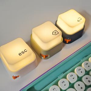 키캡 감성 미니 무드등 수유등 수면등 조명 충전식 LED 램프