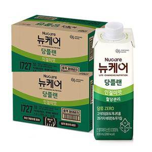 뉴케어 당플랜 인절미맛 200ml x 48팩 혈당관리 당 제로 환자 영양식 식사