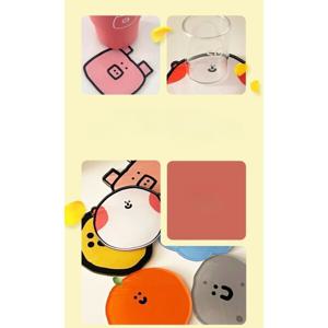 J2K 아크릴 컵받침 티코스터 컵받침대 코스터 홀더 주방 홈카페