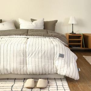 순면 모달 고밀도워싱 먼지없는 옥수수솜 차렵이불침구 단품/세트