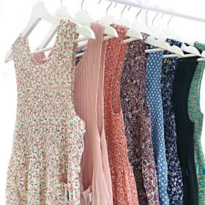 쉬폰 주름 앞치마 시원한 여름 앞치마 까실이