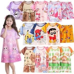 10% 유후 신상떳다 여름 아동 내복 잠옷 파자마 캐릭터 상하세트 실내복 유후컴퍼니