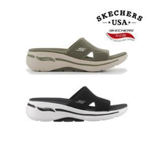 스케쳐스 유에스에이 (슈즈) 스케쳐스 여성 고워크 아치핏 슬라이드 2종