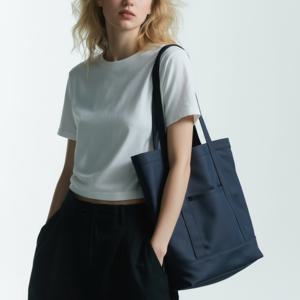 (파우치포함) 마젤란 빅숄더백 로이스 토트백 여성 남자 대학생 에코백 보부상 가방