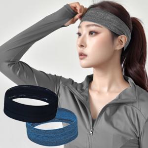 라이트 쿨 스포츠 운동 헤어밴드 땀흡수 흘러내림방지 러닝 헬스 머리띠 남자 여자 헤드밴드 2개이상 할인